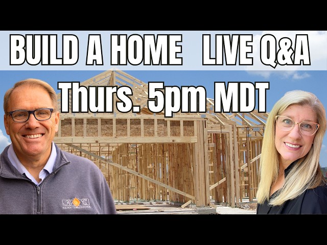 Building a House LIVE Q&A 📱