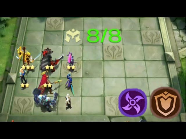 STRATEGY COMBO 6 ASSASIN + 4 TANK | MAGIC CHESS