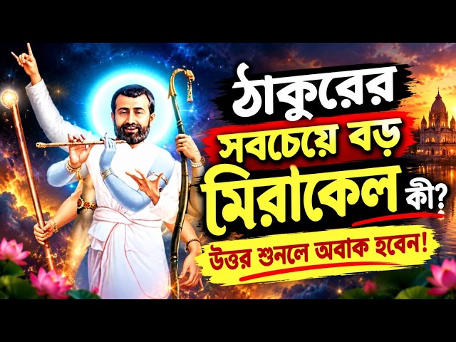 ঠাকুরের সবচেয়ে বড় মিরাকেল কী? উত্তর শুনলে অবাক হবেন! | Sri Ramakrishna | Swami Vivekananda