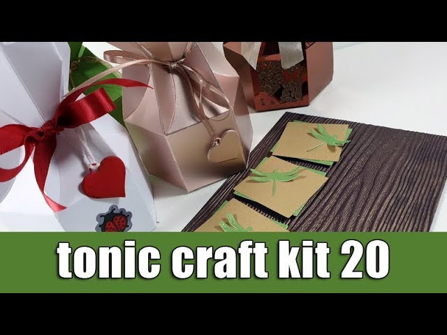 Tonic craft kit 20 | Unboxing & inspiration