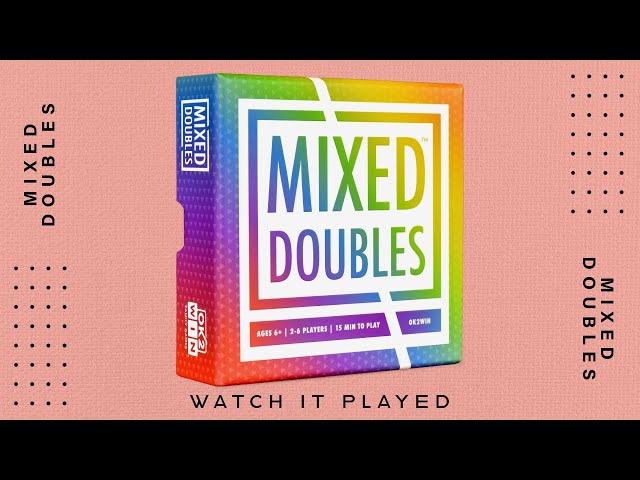 MIXED DOUBLES dice game: Watch It Played (ok2win)