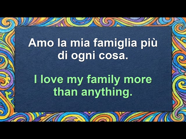Learn Italian Essential Categories: 296 Phrases for Numbers, Time, Colors & Daily Life