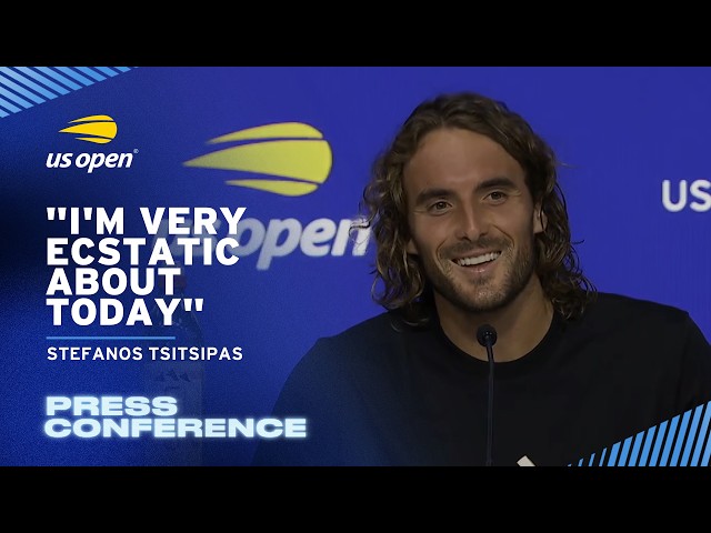 Stefanos Tsitsipas Press Conference | 2026 US Open Round 1
