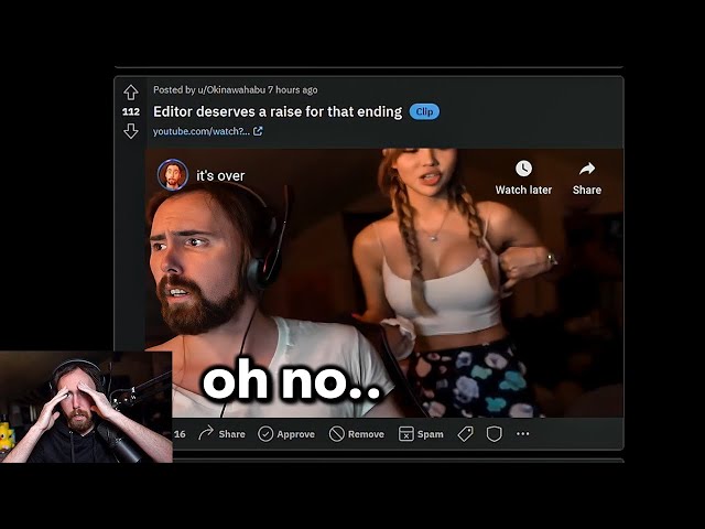 Asmon finds out what his editor posted behind his back