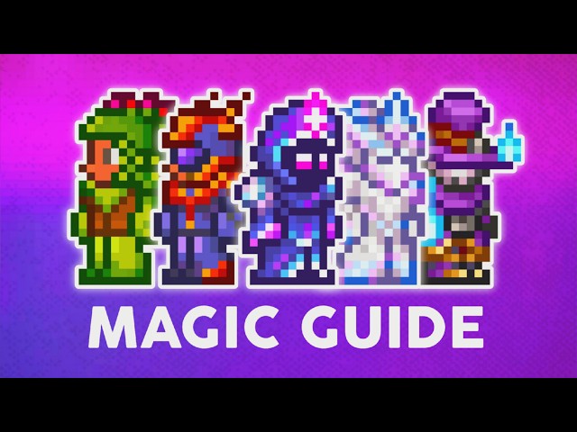 (1.4.5.8 REMAKE)  Terraria MAGIC Guide