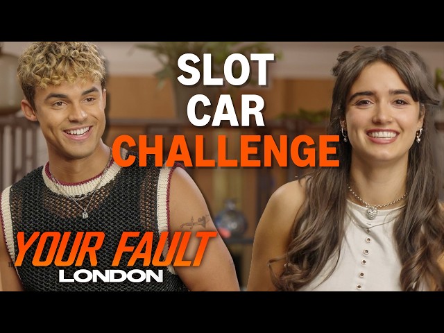 Asha Banks & Matthew Broome Race Each Other In A Slot Car Challenge | Your Fault: London