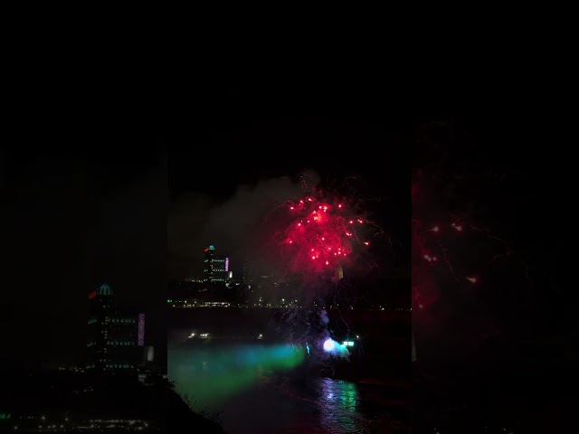 Niagara Falls Fireworks (U.S. Side)🌊🎆 | October 13, 2025 | Night Show at 10:00 PM