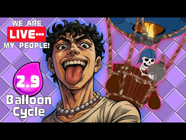 WE are live my people !! BALLOON 2.9 TOP LADDER PUSH !! 🎈 #clashroyale #shorts
