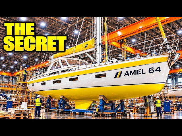 Inside the Factory Producing Amel’s Toughest Ocean Sailboats