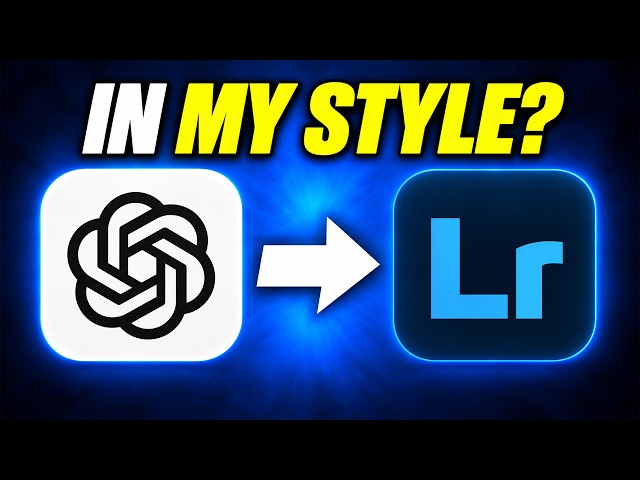 I Let ChatGPT Edit My Photos in Lightroom