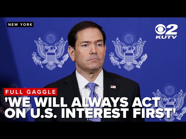 Marco Rubio talks US-Iran war, Cuban revolution, Venezuela political stability, national security