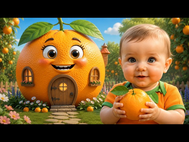 Learn Fruit Names for Kids | Funny Baby Learning Fruits & Vegetables | Toddler Learning Video #fruit