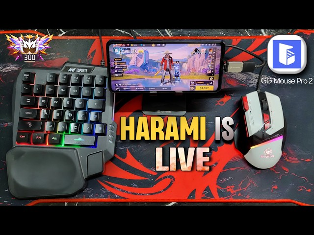 SHUBHAM YT Is Live with gaming keyboard and mouse ⌨📱🖱#freefire #live #shortlive