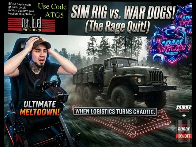WARDOGS in a Full-Motion Sim Rig (Wait for the Rage Quit...)
