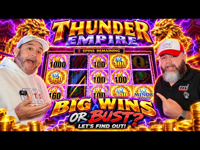 Can We Profit on Thunder Empire? New Slot Machine Gameplay