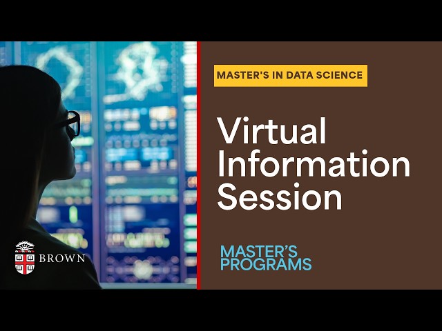 Master of Science in Data Science | Virtual Information Session | August 24, 2026