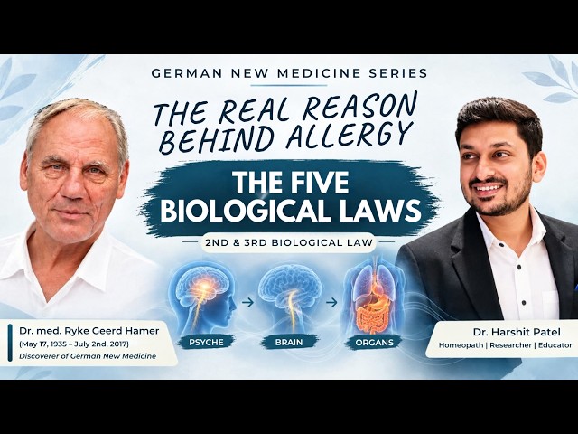 ALLERGIES ARE NOT RANDOM! | The Real Reason Behind Allergic Diseases & Chronic Conditions | LEC-7