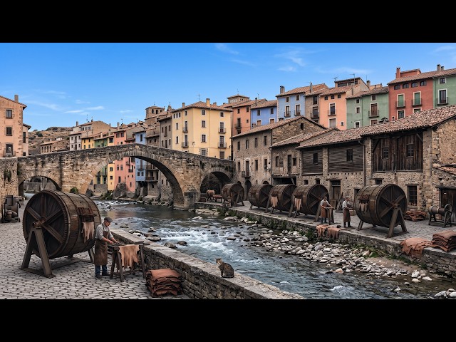 The Unexpected Charm of Spain's Old Industrial City | Walking in Vic, Spain 🇪🇸