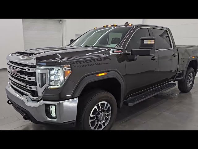 2021 GMC SIERRA 3500 SLE CONVENIENCE BROWNSTONE METALLIC 4K WALKAROUND 16787Z