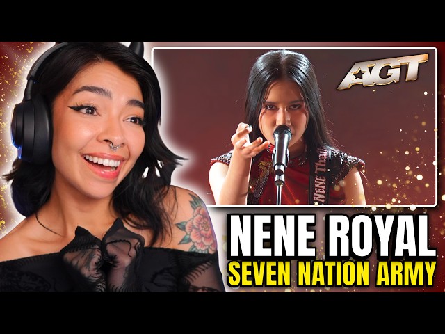 SHE HAS TO WIN! | Nene Royal - Seven Nation Army by The White Stripes | AGT FINALE 2026 | REACTION