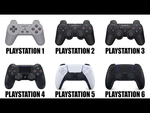 Все Виды Контроллеров PlayStation