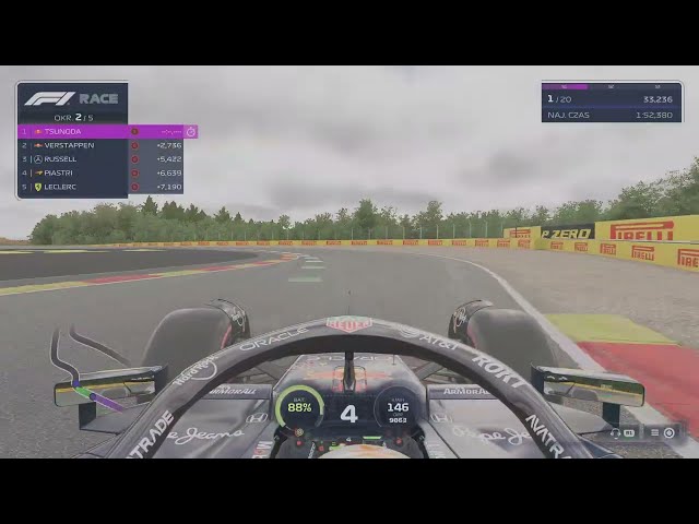 F1 25: F1 World GP • Spa-Francorchamps, Belgium | PS5 4K 60FPS HDR 🇵🇱