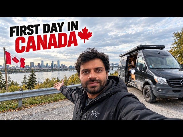 🇨🇦 FIRST DAY IN CANADA | USA to Canada Road Trip 🚐