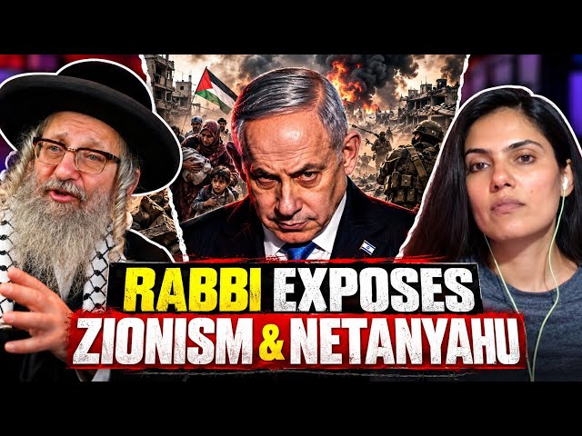 Why This Jewish Rabbi Stands With Palestine? Shocking revelations: Netanyahu, Gaza, Zionism