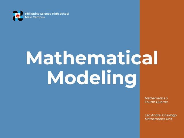Mathematical Modeling
