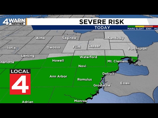 Metro Detroit weather forecast Sept. 15, 2026 -- Noon Update
