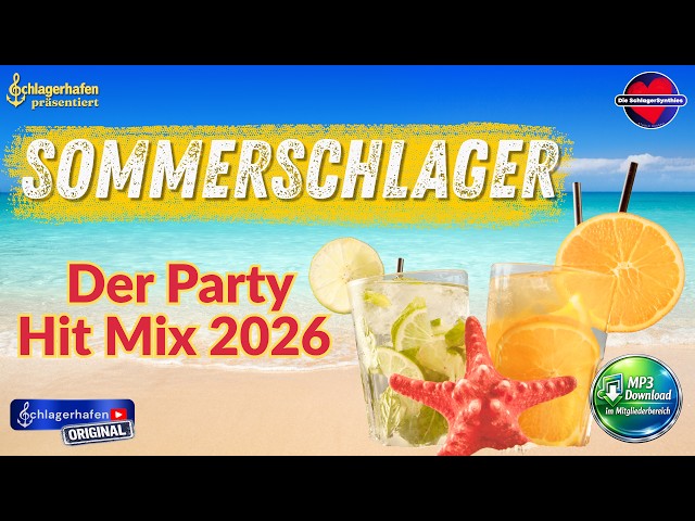 25 New Schlager Hits – Summer Schlager Party Hit Mix 2026 | 90 Min Dancing | Schlagerhafen Original