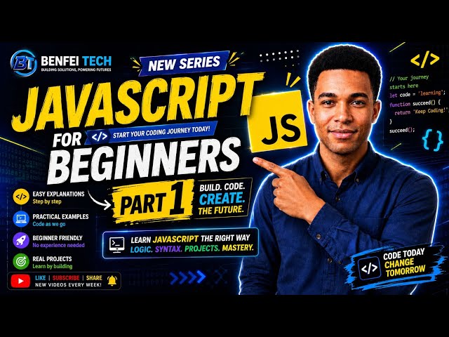 JavaScript Tutorial For Beginners || Part 1