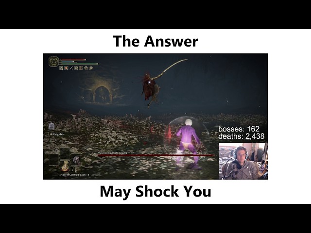 Who Would Win: Malenia, Blade of Miquella or a Level 1 Grape? (Elden Ring RL1 All Bosses)