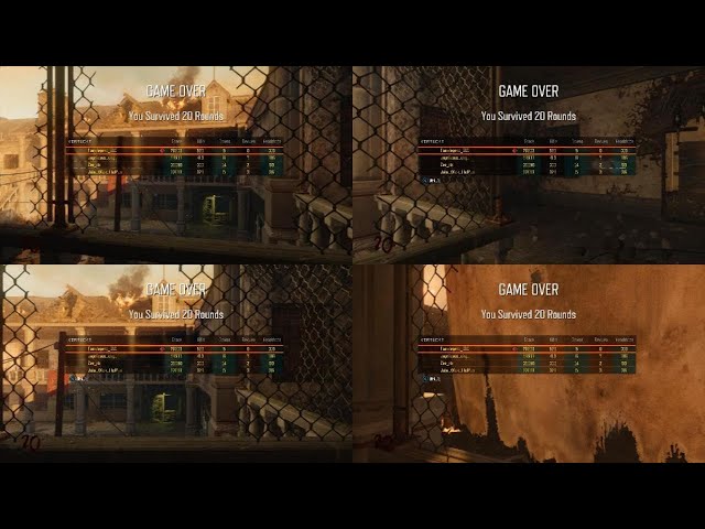 4-Player Splitscreen Zombies | Call of Duty: Black Ops III PS5 HDR