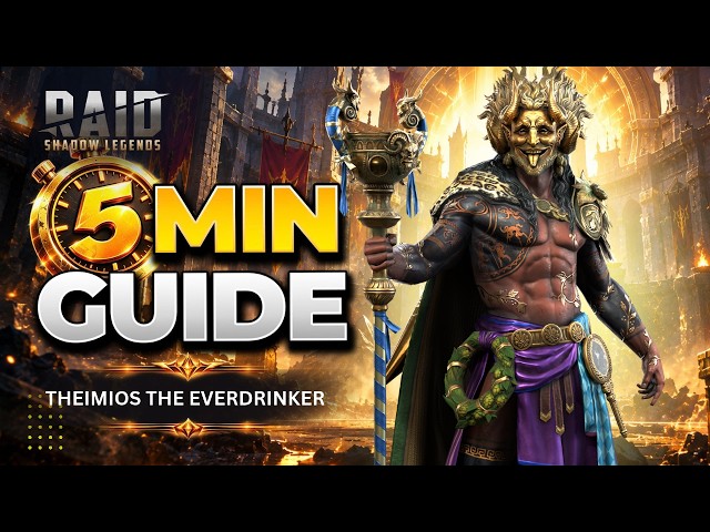 Theimios the Everdrinker | Best Build in 5 Min | Raid Shadow Legends