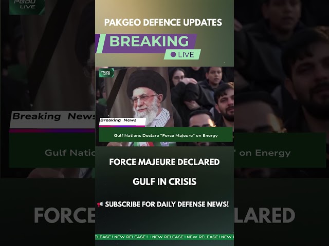 Gulf Nations Declare Force Majeure on Energy | Breaking #geopolitics #defensebudget