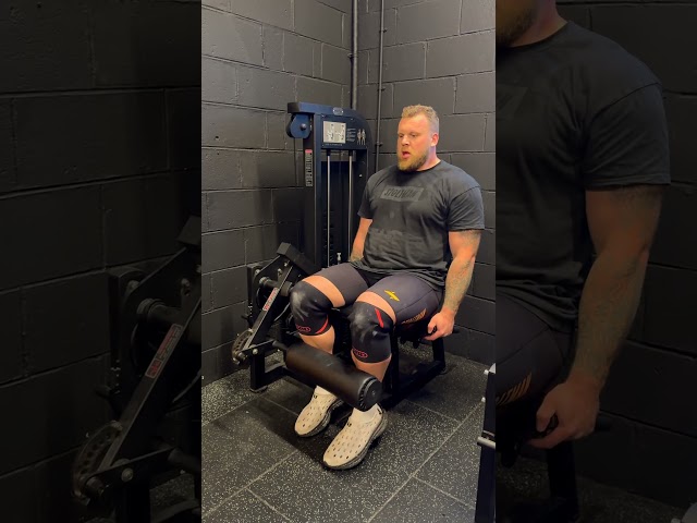 Leg day with the World's Strongest #strongman #legday #stoltman