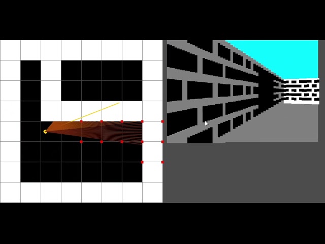 Raycast Rendering in LOVE2D