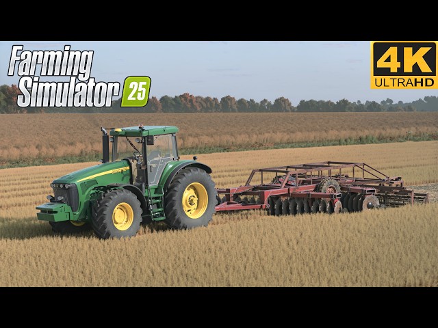 DLSS 5.0 | Extreme Realism ReShade | Farming Simulator 25 | John Deere 8320 + CaseIH 770 | FS25