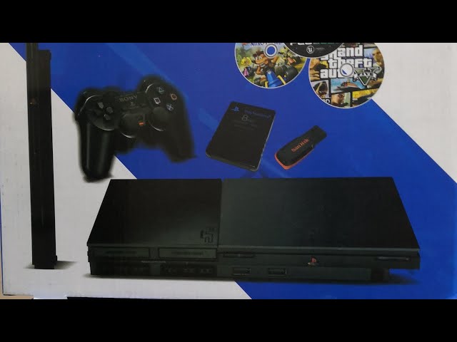 Latest Modded PlayStation 2 Mini with Flash Drive System and How to Operate It