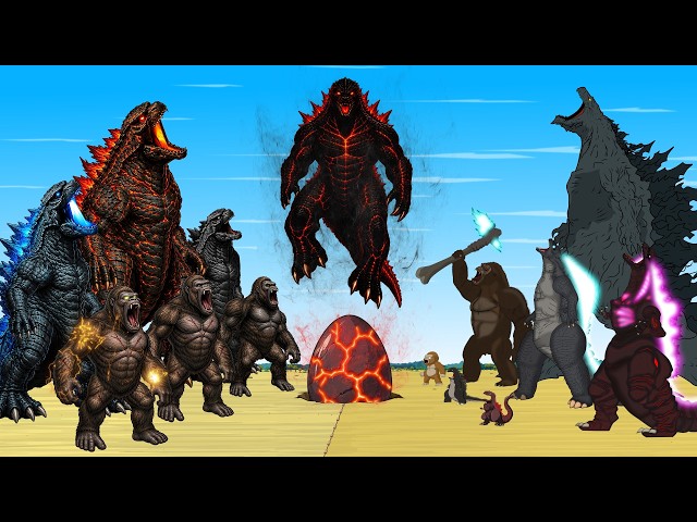If Evolution of Godzilla & Kong: Who Is Stronger After Evolution? [P2]