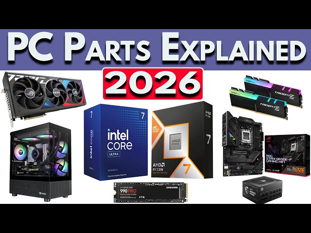 Best PC Build 2026: PC Parts Explained | How to Build A PC 2026
