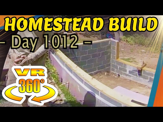 Homestead Build - Sill Plates and Backfilling the Chicken Coop Foundation