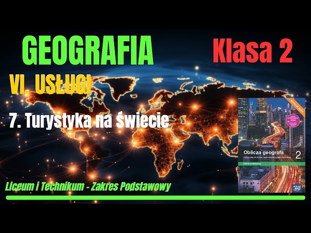 GEOGRAPHY 2 | Unit VI: Services. Chapter 7: Tourism around the world #geography #high school #tec...