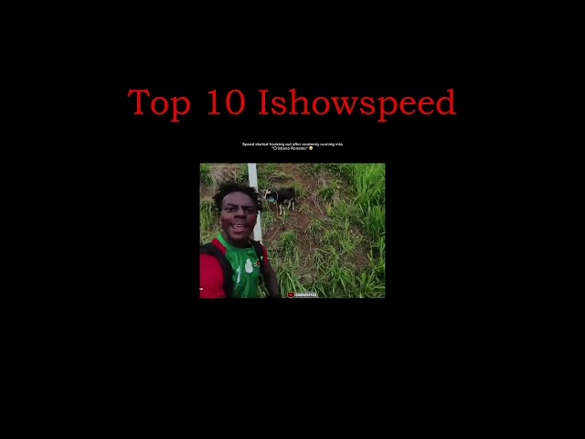 iShowSpeed's 10 CRAZIEST Videos Ever Compiled! 💀 #1 Made Me Cry Laughing