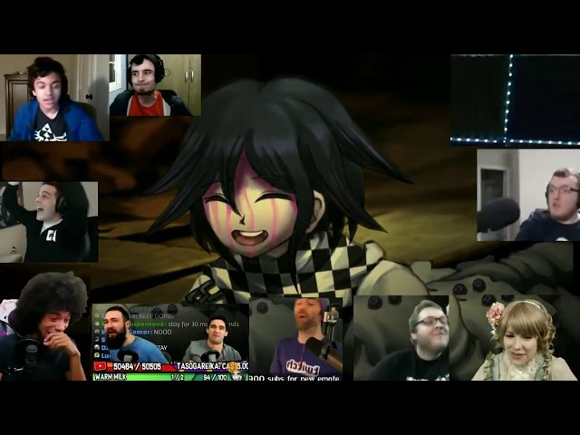 Everyone Reacting to Kokichi's Body Discovery at once