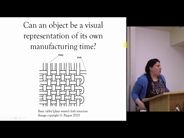 Let’s do the Timed-warp Again: Visualising Medieval cloth production time