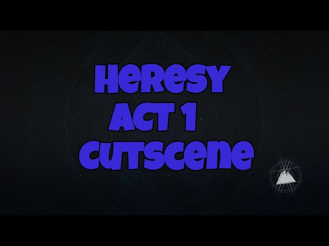 Destiny 2 Heresy Act 1 Opening Cutscene Was Amazing!