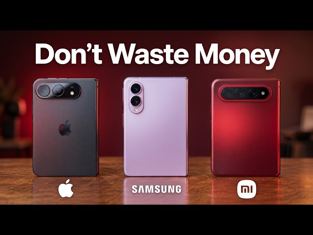 iPhone Duo vs Xiaomi 18 Fold vs Samsung Z Fold 8  — ULTIMATE COMPARISON