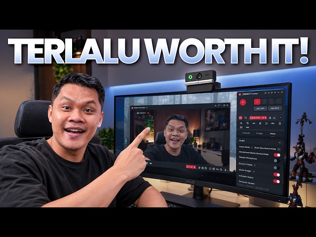 Webcam Seupil Tapi Bisa Streaming 4K?! Review OBSBOT Meet Flip